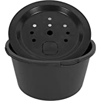 Los mejores  - CLGarden Platillos con GFK Protectora PE 90L de Agua 66cm para jardín 90L tonelada Tapa Reserva